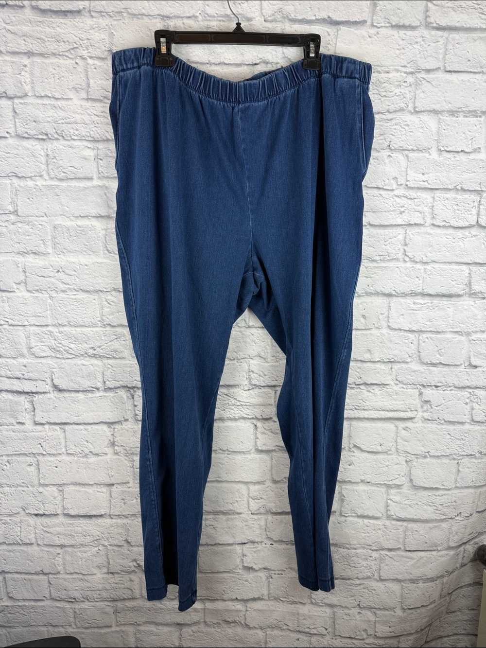 Lands End Denim stretch elastic wait Size 3X